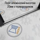 Двері INOKS вхідні вуличні металопластикові модель INOX 06 950х2050 золотий дуб - зображення 6