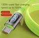 120-240W PD Type-C to Type-C кабель с цифровым дисплеем, 480 Мбит/с, 1.5 м - изображение 2