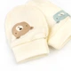 Царапки на манжеті з ведмедиками Baby bears 0-3м Молочний - зображення 2