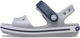 Кроксы сандалии детские Crocs Crocband Light Grey/Navy 23 - изображение 5