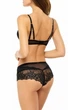 Комплект белья бюстгальтер балконет и трусики Marc & André Collection LaceStori W20-0324-BNM-LY 75B/36 черный - изображение 2