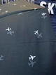 Парасоля з літаками Airhub Чорна Повний автомат - зображення 5