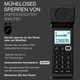Телефон бездротовий DECT Alcatel ePure Premium чорний з автовідповідачем блокуванням викликів графічним дисплеєм та функцією Hands-Free - зображення 5