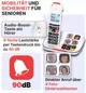 Радиотелефон dect с цифровым автоответчиком большие кнопки звук 40дб белый совместим со слуховыми аппаратами - изображение 2