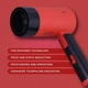 Фен складной VGR V-426 RED, 2 уровня обдува, 3 уровня температуры, 1600-2000 Вт - изображение 4