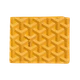 Кошелек Goyard желтого цвета 11 × 9,7 см - изображение 1