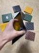 Кошелек Goyard серого цвета 11 × 9,7 см - изображение 4
