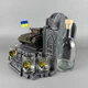Набір штоф із рюмками та пляшкою 500 мл для алкогольних напоїв "Т-80" | Декор для робочого столу PA_1089_3 - зображення 4