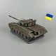 Сувенир танк "Т-80" из гипса ручной работы | Декоративная статуэтка на подарок PA_1064 - изображение 4