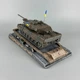 Декоративная статуэтка с гербом Украины "Leopard 2A6 №2" из гипса ручная работа | Декор для рабочего кабинета PA_1333 - изображение 4
