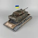 Декоративная статуэтка с гербом Украины "Leopard 2A6 №2" из гипса ручная работа | Декор для рабочего кабинета PA_1333 - изображение 5