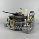 Подарунковий набір штоф ручної роботи "Leopard 2A6" | Скляна пляшка 500 мл + стопки PA_1055_3 - зображення 1