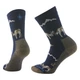 Лёгкие термоноски с шерстью мериноса Smartwool Everyday Horns Clash Crew (размер Medium, 39-41) - изображение 1