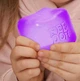 Антистрес куб NEE DOH Cube Супергель Кубик льда 5,5 см сквиш Фиолетовый - изображение 12