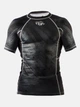 Рашгард Immortal Silver Force Rashguard Short Sleeve Black Rain S (401021-103-S) - изображение 1