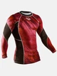 Рашгард Immortal Silver Force Rashguard Long Sleeve Red Burn XXL (401022-318-XXL) - изображение 3