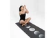 Килимок для йоги Rao Sitara Moon Phases 183x68x0.5 см Чорний (23293) - изображение 5