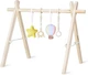 Деревянный игровой тренажер Baby Gym Lionelo Anis Beige (LO-ANIS) - изображение 3