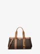 Жіноча сумка кросс-боді через плече MICHAEL MICHAEL KORS Romee Small Signature Logo Satchel BRN / ACORN 30T5G1ZS1B (117444) - зображення 1