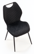 Krzesło do kuchni i salonu Halmar K569 czarne (5905248135246) - obraz 2