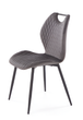 Krzesło do kuchni i salonu Halmar K569 popielate (5905248135222) - obraz 1