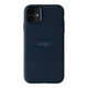 Чохол Silicone Case Metal Buttons (AA) для iPhone 11 Midnight Blue - изображение 1