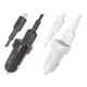 Авто Зарядное Устройство Ridea RCC-21212 Grand Type-C 2USB 2.4 A Белый - изображение 2