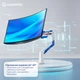 Настільне кріплення для монітора GamePro MAG701WBL з газліфтом 24-57" 2~30kg White & Blue - зображення 12