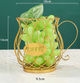 Фруктовниця Viva Lacy Mug Gold 18x14x9.5 см (B090059) - зображення 2