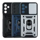 Чехол накладка Guard Shield Armor с кольцом для Samsung Galaxy M15 5G Dark Blue - изображение 2