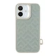 Чохол Kajsa Briquette Collection Rhombus with MagSafe для iPhone 16 Light Grey - изображение 1