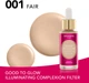 Тональный флюид Bourjois Healthy Mix Good To Glow с эффектом сияния 001 Fair 30 мл (3616307430609) - изображение 10