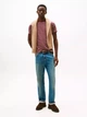 Футболка бавовняна довга чоловіча Tommy Hilfiger 78JA565-X09 (Deep Rouge Heather Stripe) 2XL Бордова (198296277920) - зображення 3