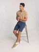 Поло длинное мужское U.S. Polo Assn 118716-EE00A(Khaki Heather) M Хаки (786660970906) - изображение 3