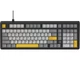 Клавіатура Ajazz AK980 MAX Magnetic Black Gray Yellow (AK980-MAX-M-BGY) - зображення 1