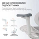 Крісло офісне Sihoo Doro C300L Mesh White DORO-C300L-A3-102) - зображення 13