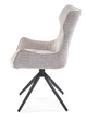 Krzesło Halmar K573 popielate (5905248135567) - obraz 2