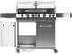 Gazowy grill Yato YG-20016 Itami 6+1 s/s z oknem 20.5 kW (5906083091872) - obraz 3