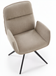 Krzesło Halmar K574 ciemno beżowe (5905248134935) - obraz 3