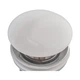 Донный клапан для раковины Koer PW-07-11 1 1/4'' с переливом автоматический СLICK-СLACK (Белая рулям.н - изображение 6