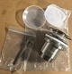 Донный клапан для раковины Koer PW-11-02 1 1/4'' универсальный (с/без перел) СLICK-СLACK SS COLOR - изображение 3