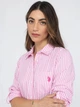 Платье-рубашка короткое летнее женское U.S. Polo Assn 216617-GA00A(COSMO PINK) L Розовое (786662314302) - изображение 3