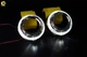 Маски LM715 LED W для лінз авто 3.0 дюйма Chrome (2 шт.) Lemarix (LM715-30X) - зображення 5