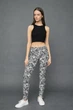 Леггинсы цветочный принт для девочек Calzedonia Серый (modp0534 grey (158-170 (12-16 лет)) - изображение 4