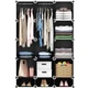 Пластиковый шкаф Storage Cube Cabinet МР 312-62А на 15 ячеек для одежды - изображение 6