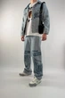 Джинси Burberry Baggy Ekd Jeans Oversized Blue M - изображение 5