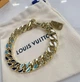 Браслет LOUIS VUITTON x NBA lv Gold / Blue - изображение 3