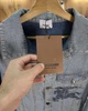 Джинсова Куртка Burberry EKD Blue Denim Jacket XL - изображение 6