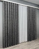Комплект готових штор VR-Textil Льон мармур Pavliani ХО № 1267ш Сіро-коричневий 100х280 см 2 шт (31-503) - зображення 4