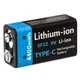 Акумулятори Крона 9V (6F22) з USB роз'ємом 4400mWh Pujimax Black (4 шт + 2 кабеля) (16217-4) - зображення 5